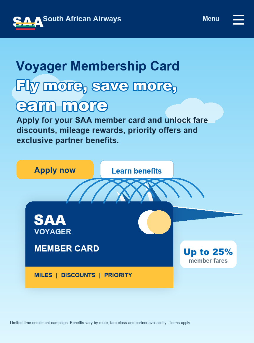 SAA Voyager membership campaign
